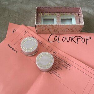 ColourPop AMOREAUX Glitterally Obsessed GAZE & IN YOUR EYES mini DUO nib